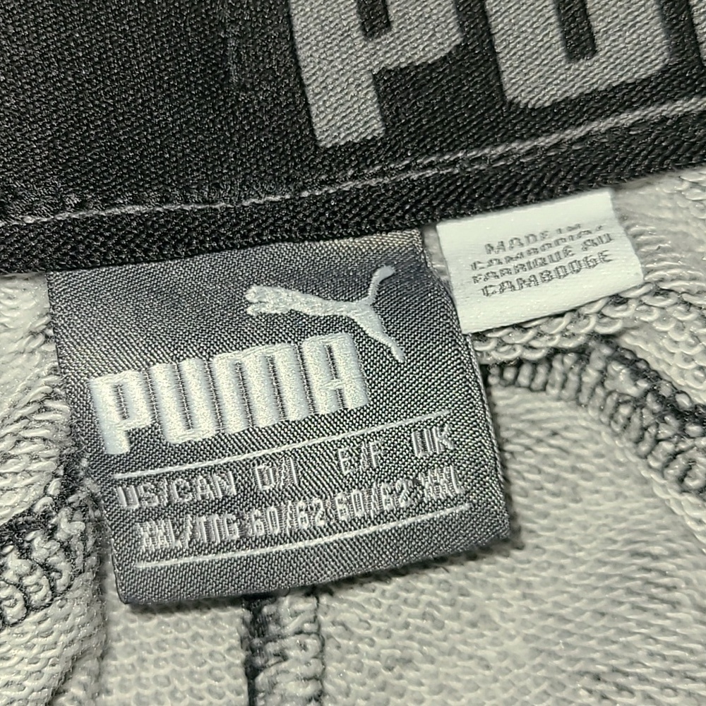 Puma Men's Charcoal Joggers - Picture 2 of 7